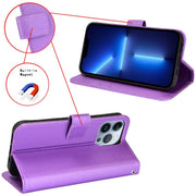 For Ulefone Armor X9 Diamond Texture Leather Phone Case(Purple)