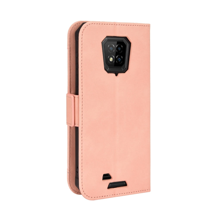 For Ulefone Armor 8 Skin Feel Calf Pattern Leather Phone Case(Pink)