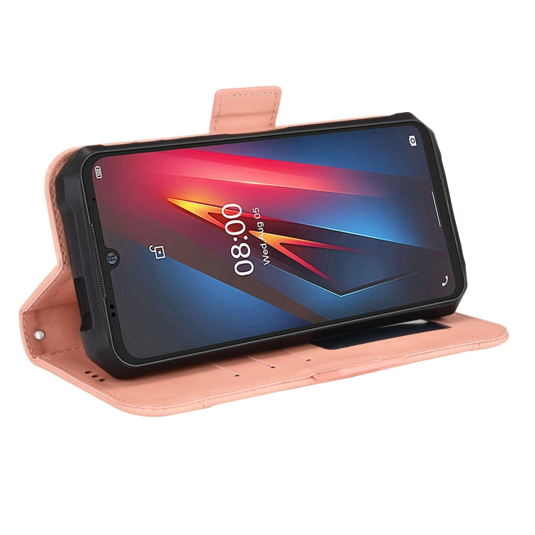 For Ulefone Armor 8 Skin Feel Calf Pattern Leather Phone Case(Pink)