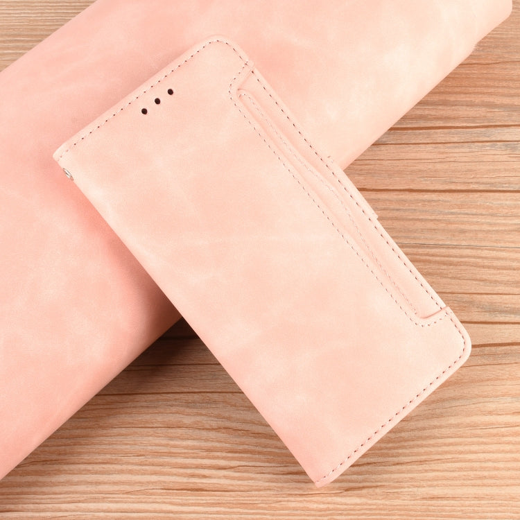 For Ulefone Armor 8 Skin Feel Calf Pattern Leather Phone Case(Pink)
