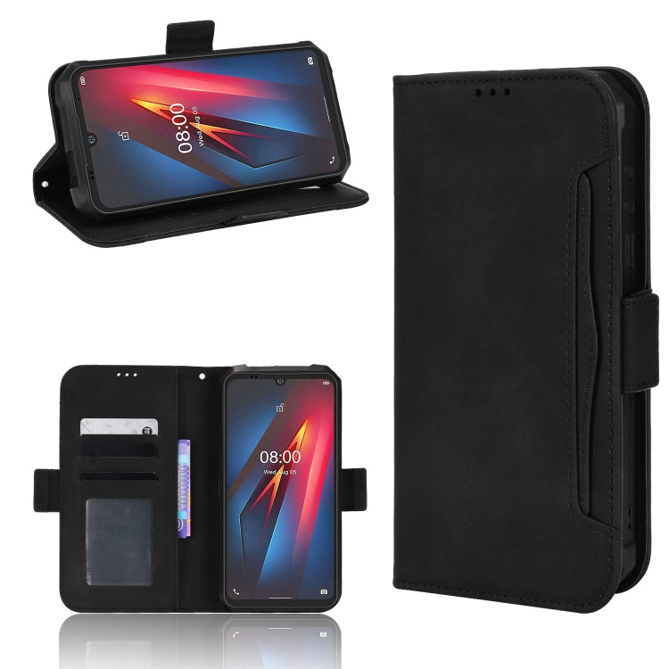 For Ulefone Armor 8 Skin Feel Calf Pattern Leather Phone Case(Black)