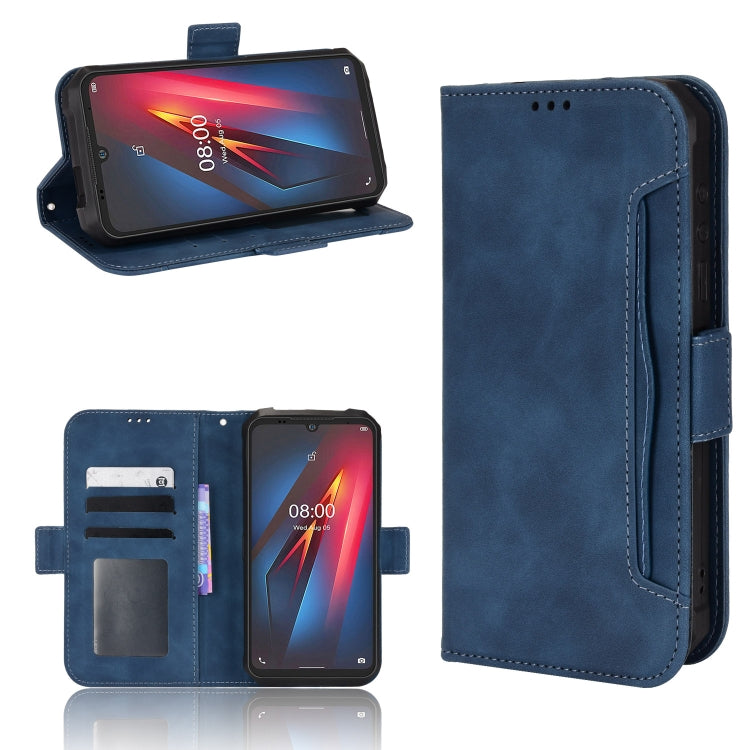 For Ulefone Armor 8 Skin Feel Calf Pattern Leather Phone Case(Blue)