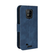 For Ulefone Armor 8 Skin Feel Calf Pattern Leather Phone Case(Blue)