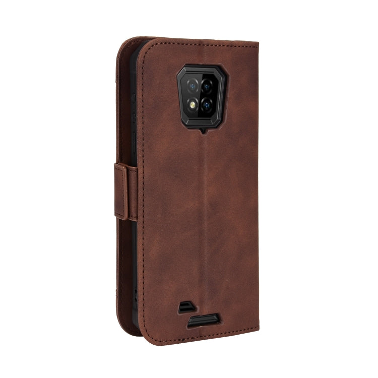 For Ulefone Armor 8 Skin Feel Calf Pattern Leather Phone Case(Brown)