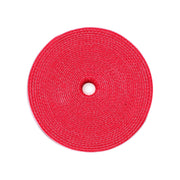 DUX DUICS Stoyobe Circle Hook and Loop Cable Ties, Length: 3m(Red)