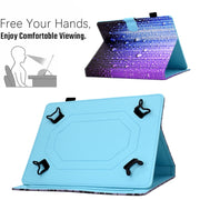 For 10 inch Tablet Electric Pressed TPU Leather Tablet Case(Water Droplets)