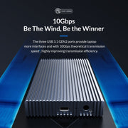 ORICO CDH-9N Type-C / USB-C Multifunctional Docking Station(Grey)
