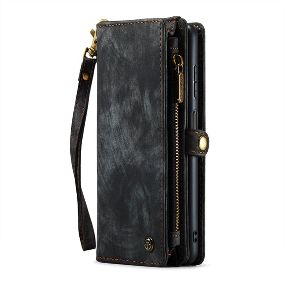 For Samsung Galaxy A13 5G CaseMe-008 Detachable Multifunctional Horizontal Flip Leather Case(Black)