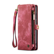For Samsung Galaxy A13 5G CaseMe-008 Detachable Multifunctional Horizontal Flip Leather Case(Red)