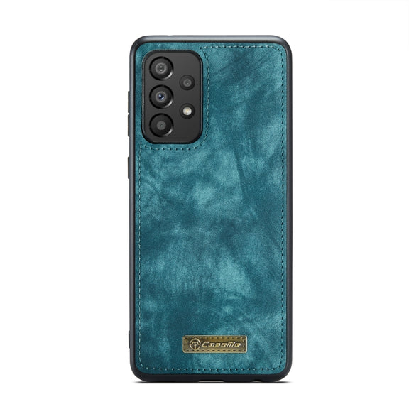 For Samsung Galaxy A33 5G CaseMe-008 Detachable Multifunctional Horizontal Flip Leather Case(Green)