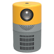 T400 100 inch Screen 3000 Lumens LED Mini Projector, Plug Type:UK Plug(Grey Yellow) - Mini Projector by PMC TechLife | Online Shopping South Africa | PMC TechLife | Buy Now Pay Later Mobicred