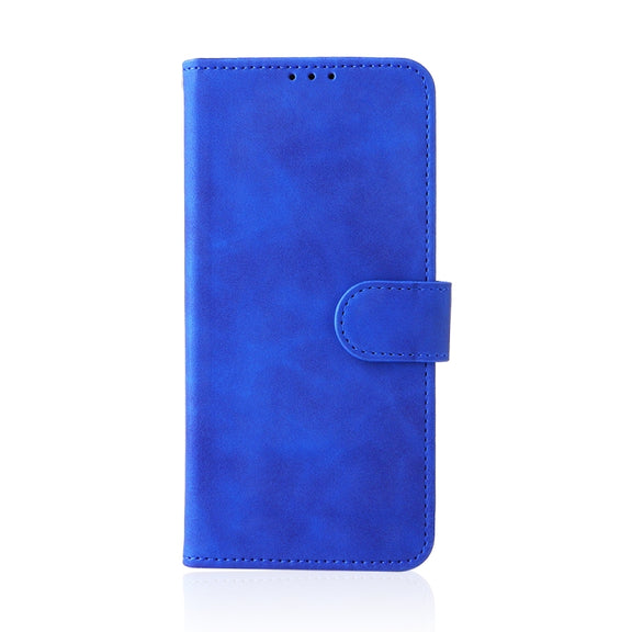 For Blackview A55 Skin Feel Magnetic Buckle Leather Phone Case(Blue)