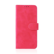 For Blackview A55 Skin Feel Magnetic Buckle Leather Phone Case(Rose Red)