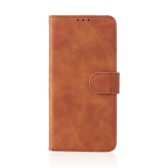 For Blackview A55 Skin Feel Magnetic Buckle Leather Phone Case(Brown)