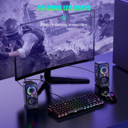 ONIKUMA L6 RGB Lighting Computer Audio with Bluetooth Function(Black)