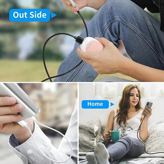 USB to Micro USB Copper Core Charging Cable, Cable Length:1m(White)