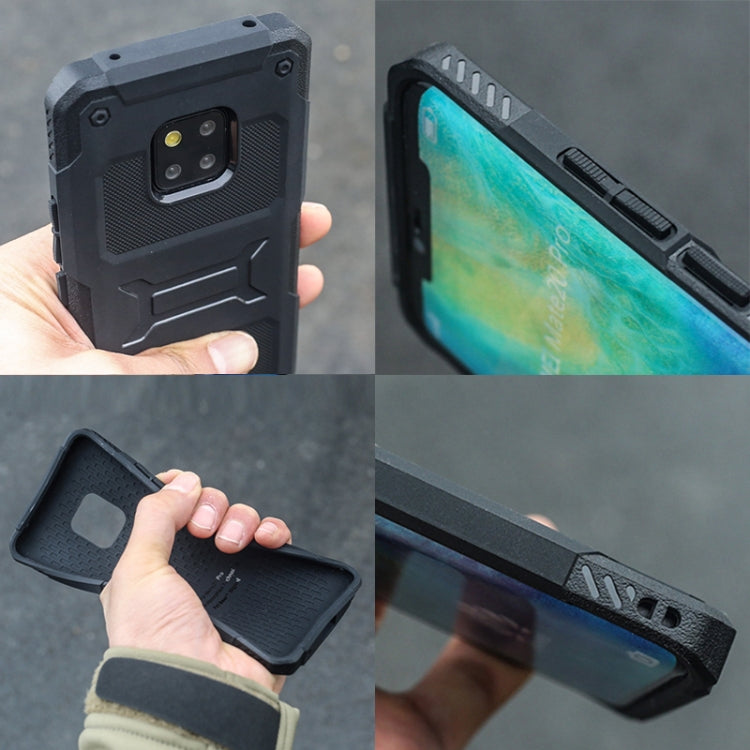 For Huawei Mate 20 FATBEAR Armor Shockproof Cooling Phone Case(Black)