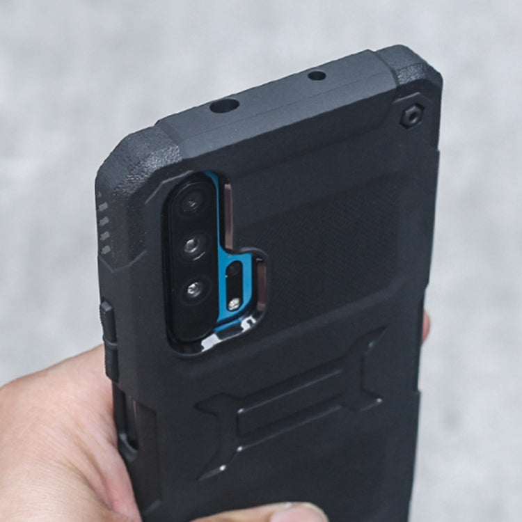 For Honor 20 / 20S / Huawei Nova 5T FATBEAR Armor Shockproof Cooling Phone Case(Black)