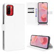 For Ulefone Note 12P Diamond Texture Leather Phone Case(White) - Ulefone Cases by PMC Jewellery | Online Shopping South Africa | PMC Jewellery | Buy Now Pay Later Mobicred