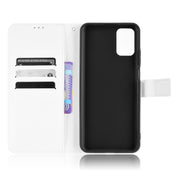 For Ulefone Note 12P Diamond Texture Leather Phone Case(White)