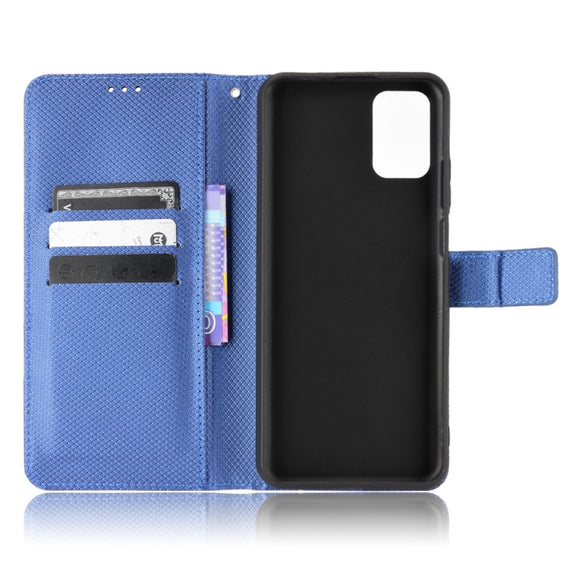 For Ulefone Note 12P Diamond Texture Leather Phone Case(Blue)