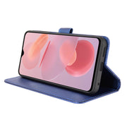 For Ulefone Note 12P Diamond Texture Leather Phone Case(Blue)