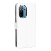 For Ulefone Note 13P Diamond Texture Leather Phone Case(White)