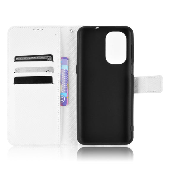 For Ulefone Note 13P Diamond Texture Leather Phone Case(White)