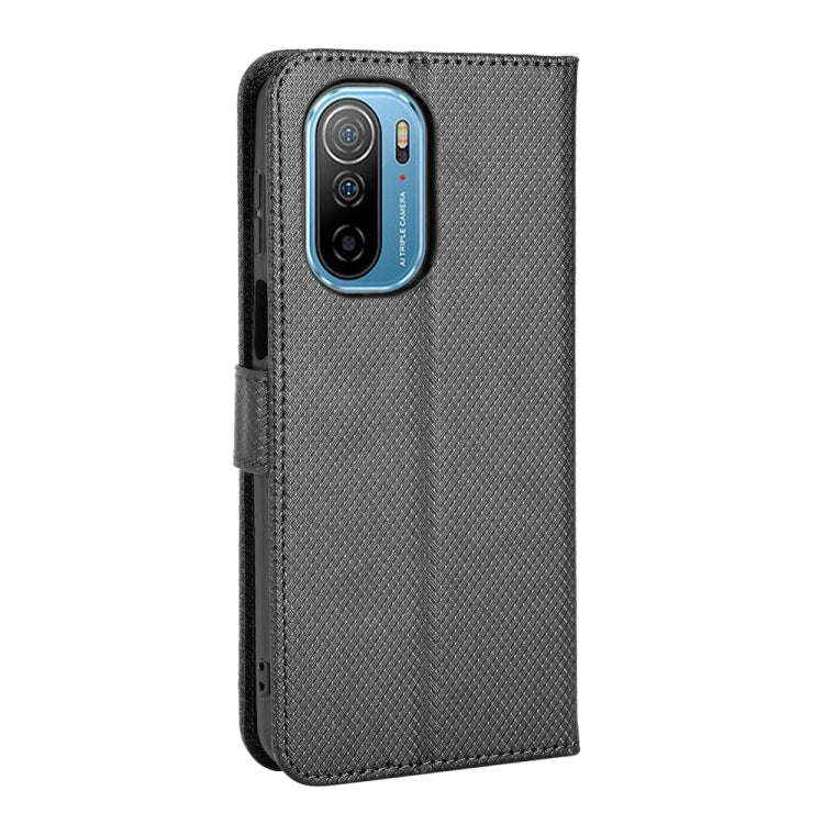 For Ulefone Note 13P Diamond Texture Leather Phone Case(Black)