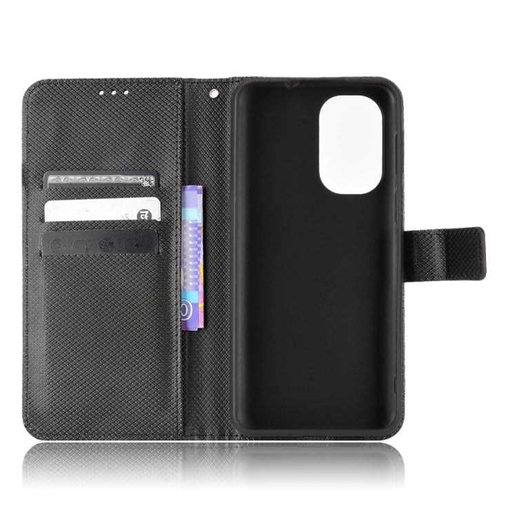 For Ulefone Note 13P Diamond Texture Leather Phone Case(Black)