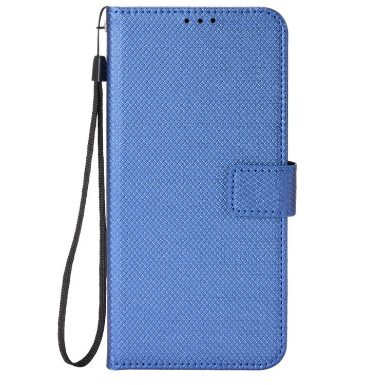 For Ulefone Note 13P Diamond Texture Leather Phone Case(Blue)