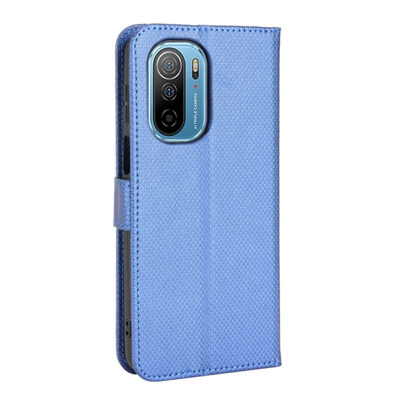 For Ulefone Note 13P Diamond Texture Leather Phone Case(Blue)