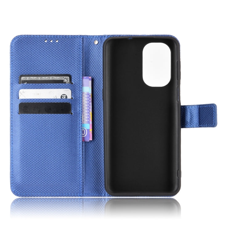 For Ulefone Note 13P Diamond Texture Leather Phone Case(Blue)