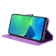 For Ulefone Note 13P Diamond Texture Leather Phone Case(Purple)