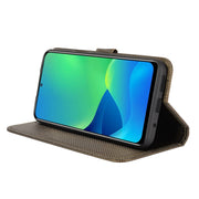 For Ulefone Note 13P Diamond Texture Leather Phone Case(Brown)