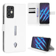 For ZTE Nubia Red Magic 6R Diamond Texture Leather Phone Case(White) - ZTE Cases by PMC TechLife | Online Shopping South Africa | PMC TechLife