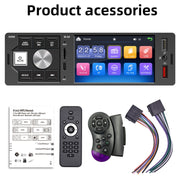 4.0 inch Touch Screen Car Radio Receiver Bluetooth MP5 Player with Remote Control