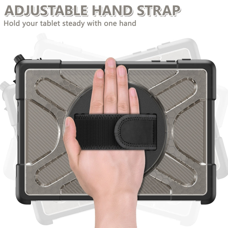 For Microsoft Surface Go 4 / 3 / 2 / 1 TPU + PC Tablet Case(Tea Color)