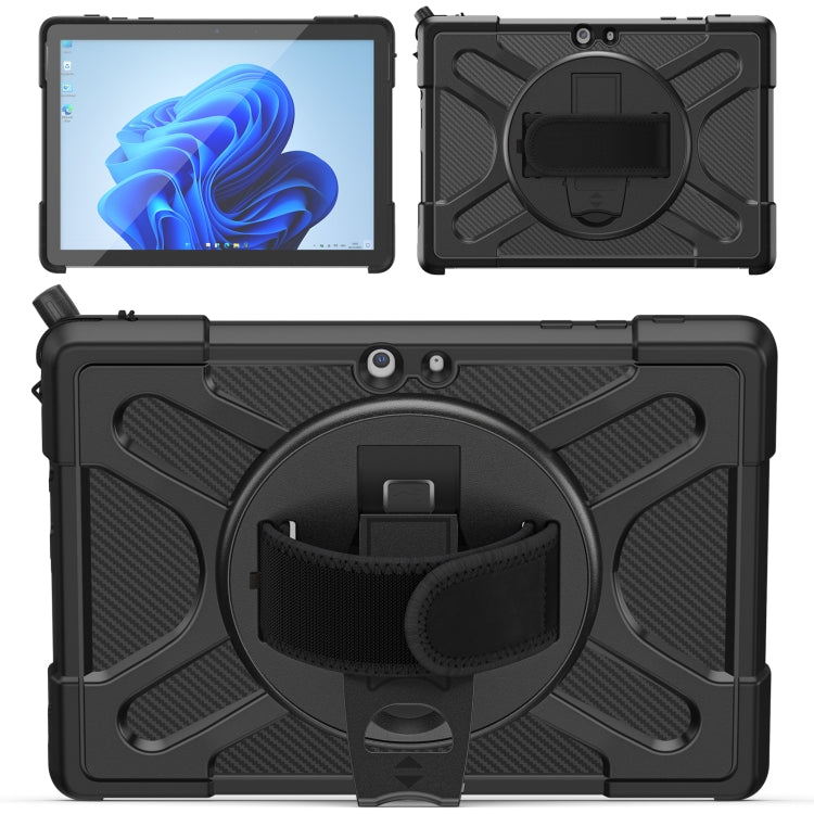 For Microsoft Surface Go 4 / 3 / 2 / 1 TPU + PC Tablet Case(Black)