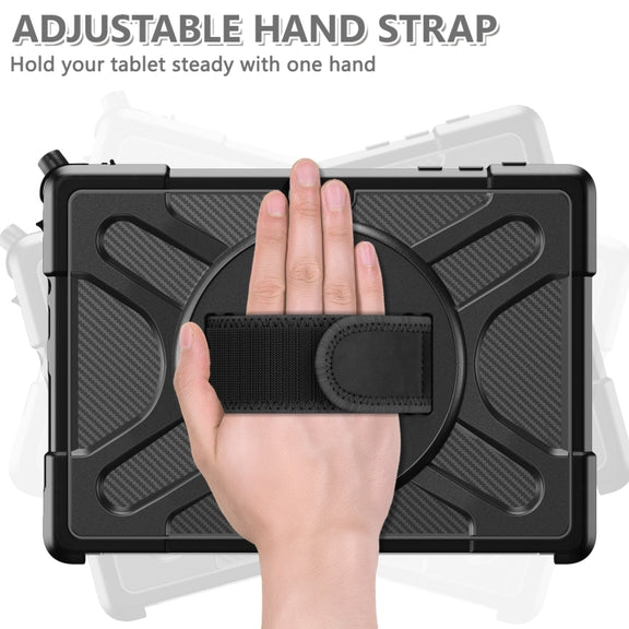 For Microsoft Surface Go 4 / 3 / 2 / 1 TPU + PC Tablet Case(Black)