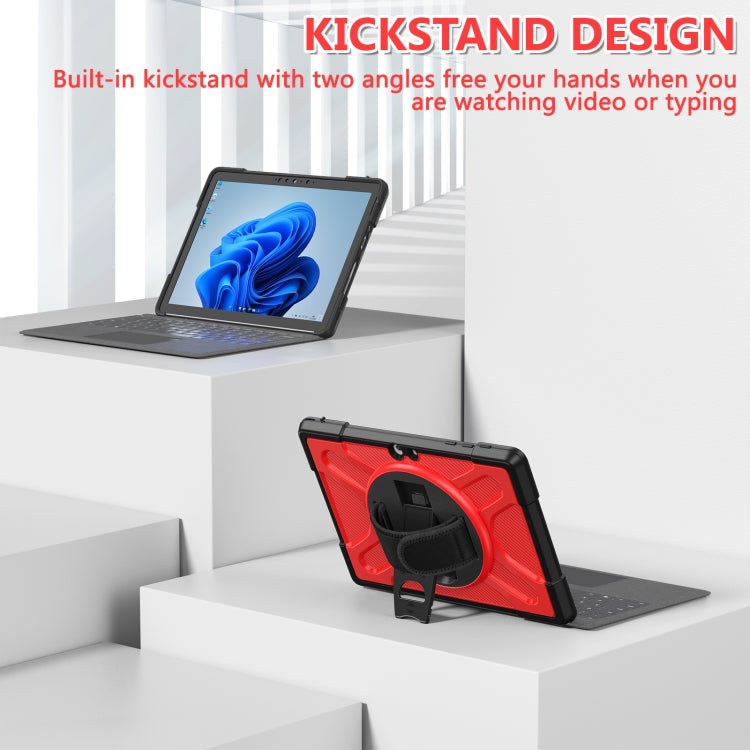 For Microsoft Surface Go 4 / 3 / 2 / 1 TPU + PC Tablet Case(Red)