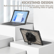 For MicroSoft Surface Pro 4 / 5 / 6 / 7 TPU + PC Tablet Case(Tea Color)
