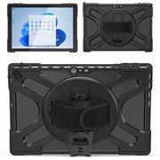 For MicroSoft Surface Pro 4 / 5 / 6 / 7 TPU + PC Tablet Case(Black)