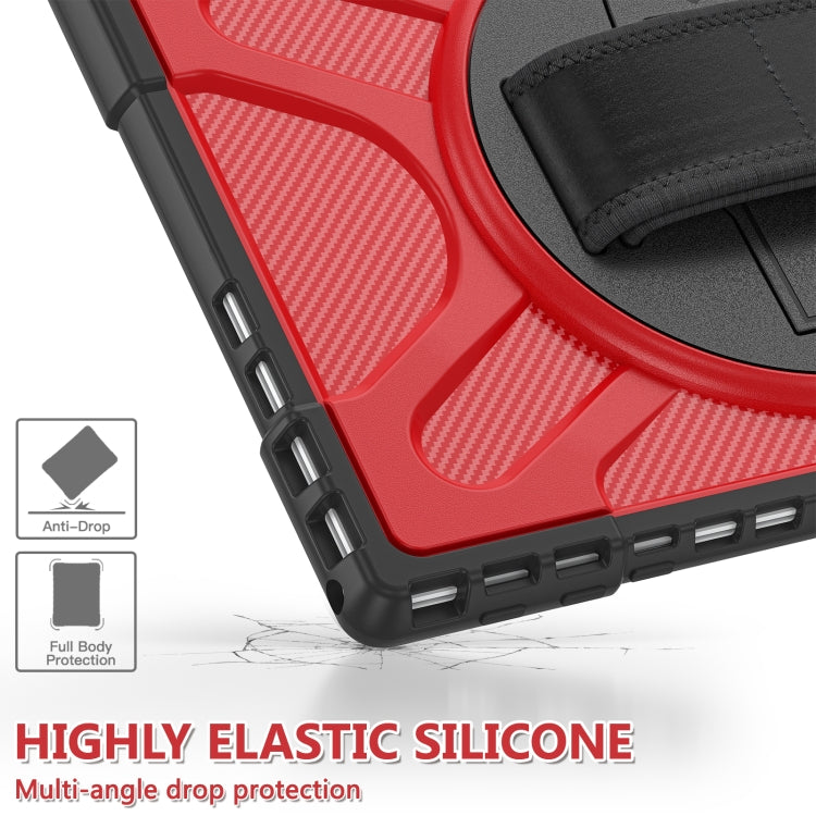 For MicroSoft Surface Pro 4 / 5 / 6 / 7 TPU + PC Tablet Case(Red)