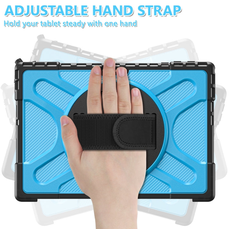 For MicroSoft Surface Pro 4 / 5 / 6 / 7 TPU + PC Tablet Case(Blue)