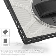 For MicroSoft Surface Pro 4 / 5 / 6 / 7 TPU + PC Tablet Case(Transparent)