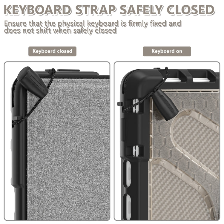 For MicroSoft Surface Pro 8 TPU + PC Tablet Case(Tea Color)