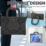 For MicroSoft Surface Pro 8 TPU + PC Tablet Case(Black)