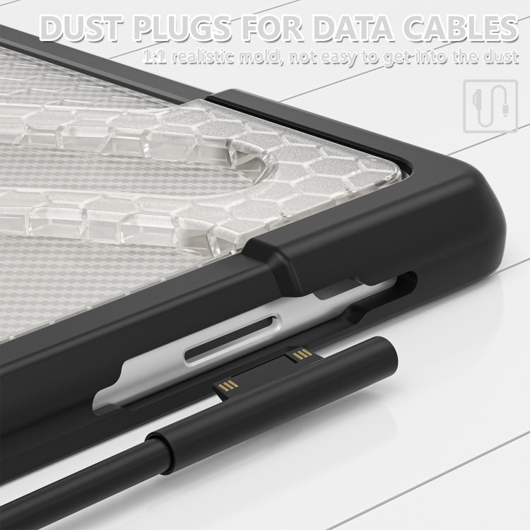 For MicroSoft Surface Pro 8 TPU + PC Tablet Case(Transparent)