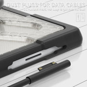 For MicroSoft Surface Pro 4 / 5 / 6 / 7 TPU + PC Tablet Case(Transparent)